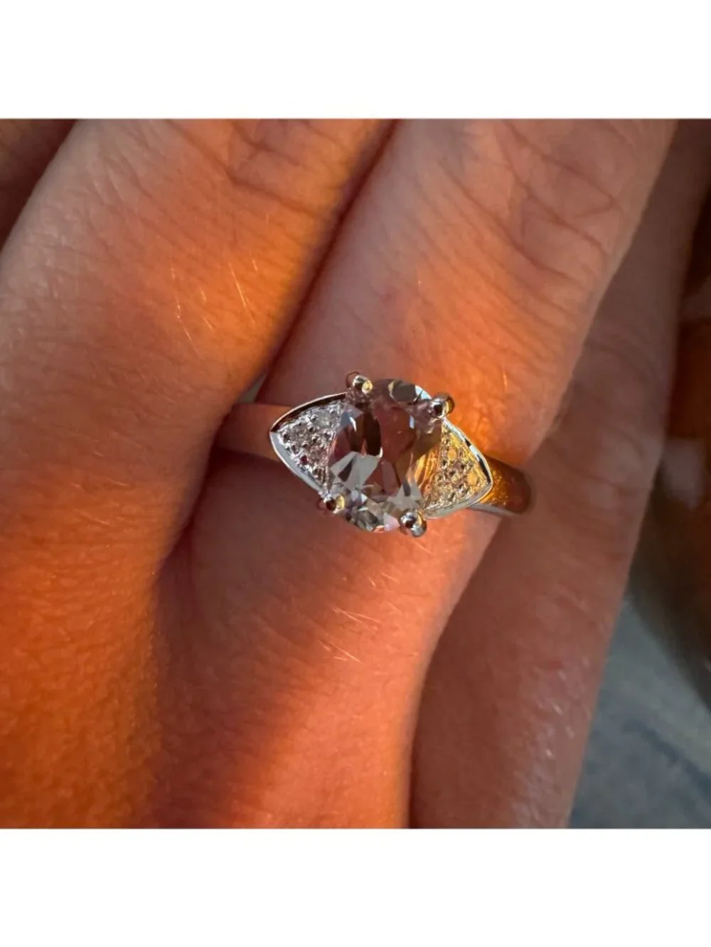 Rare 1ct Zultanite Ring Color Changing 14K Gold Certified Size 9 Natural Diamond - Picture 9 of 16